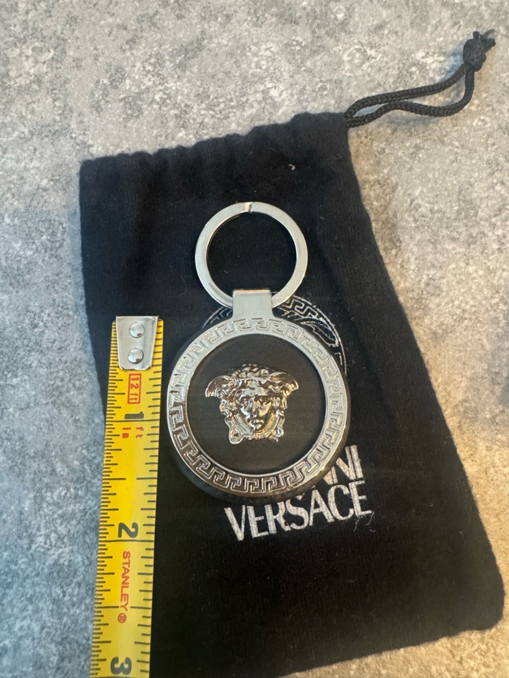 Gianni Versace Accessori Medusa keychain/keyring New - Picture 5 of 6